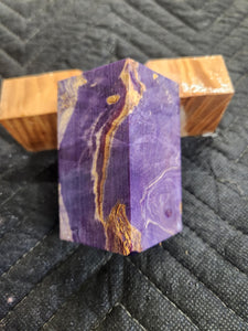 Stabilized box elder bottle stopper