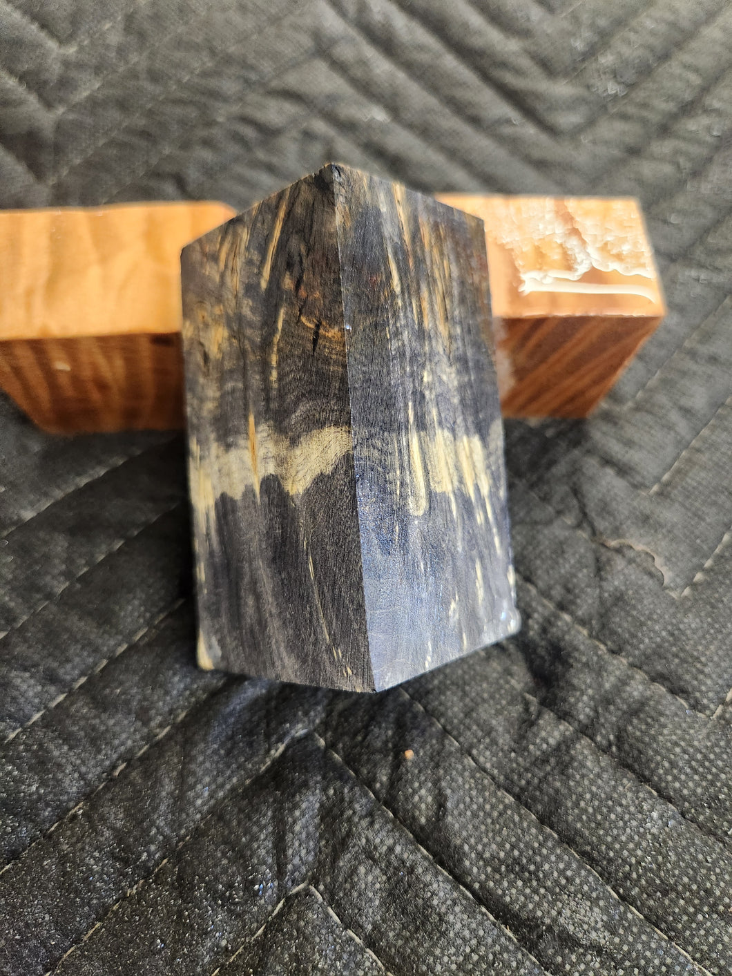 Stabilized box elder bottle stopper