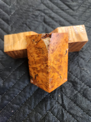 Stabilized box elder bottle stopper