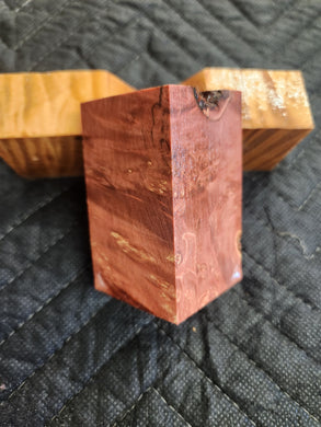 Stabilized box elder bottle stopper