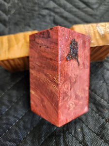 Stabilized box elder bottle stopper