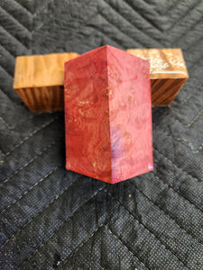 Stabilized box elder bottle stopper