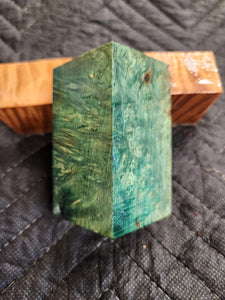 Stabilized box elder bottle stopper