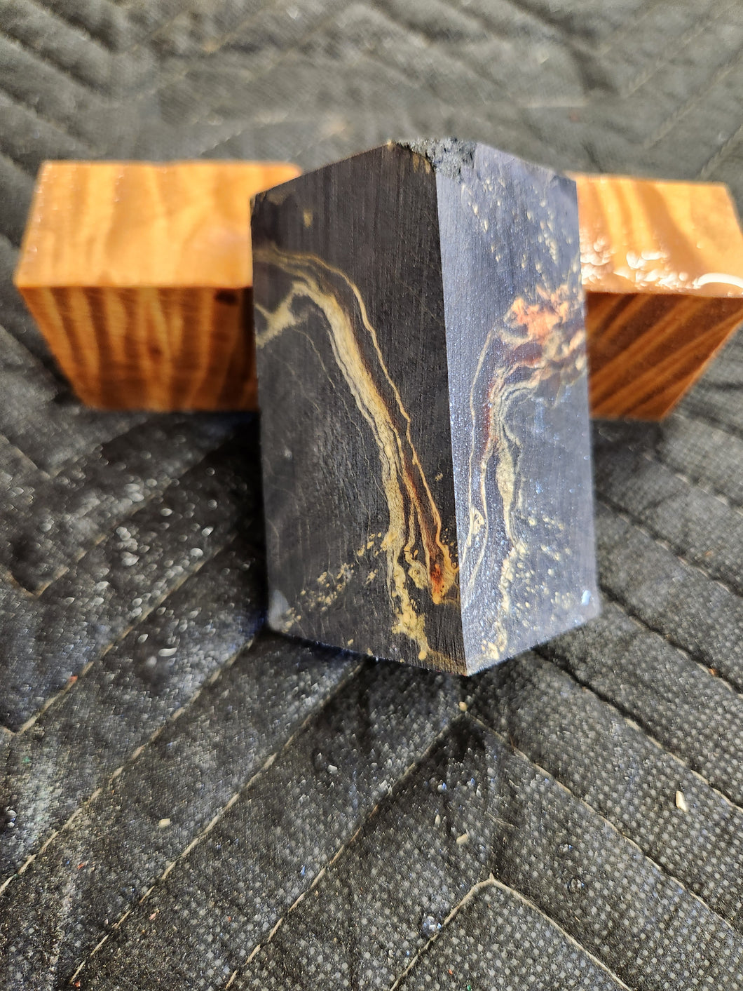 Stabilized box elder bottle stopper