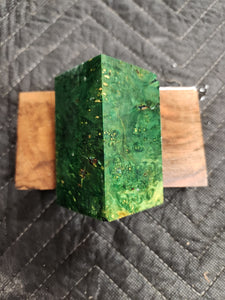 Stabilized box elder bottle stopper
