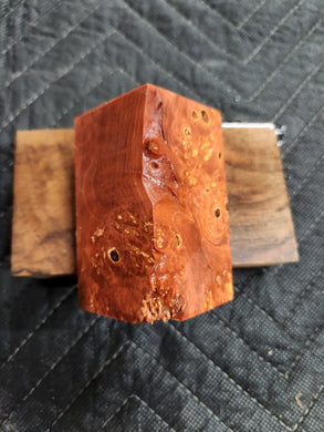 Stabilized box elder bottle stopper