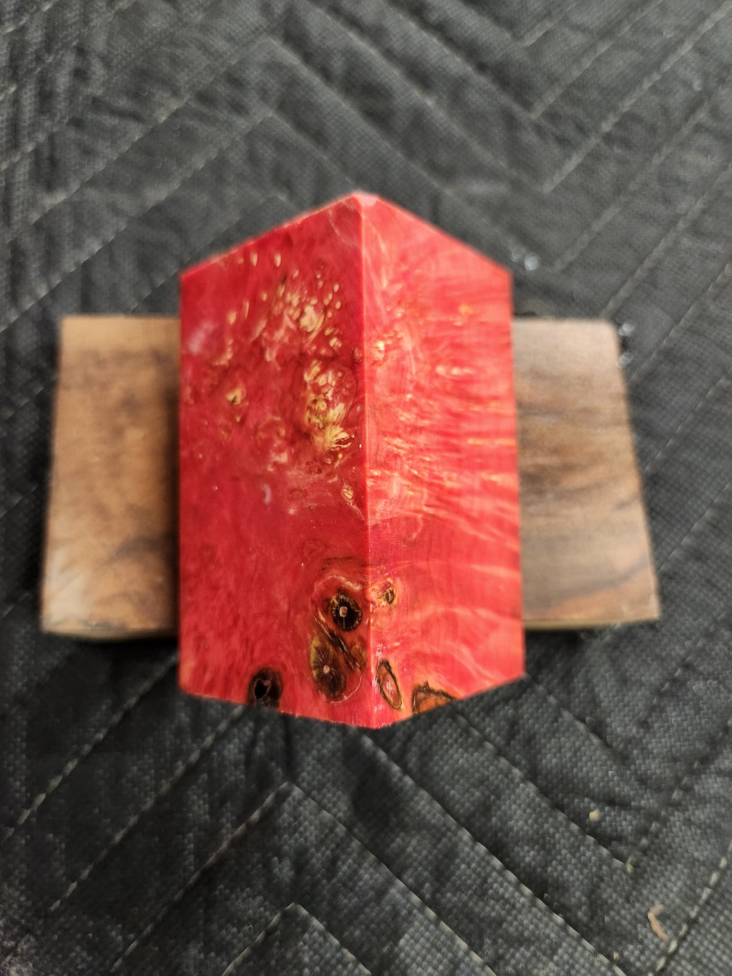 Stabilized box elder bottle stopper