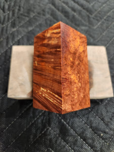 Stabilized box elder burl bottle stopper