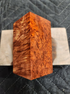 Stabilized box elder burl bottle stopper