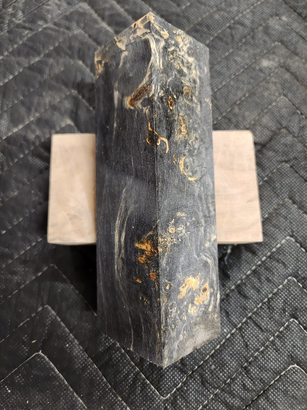 Stabilized box elder burl