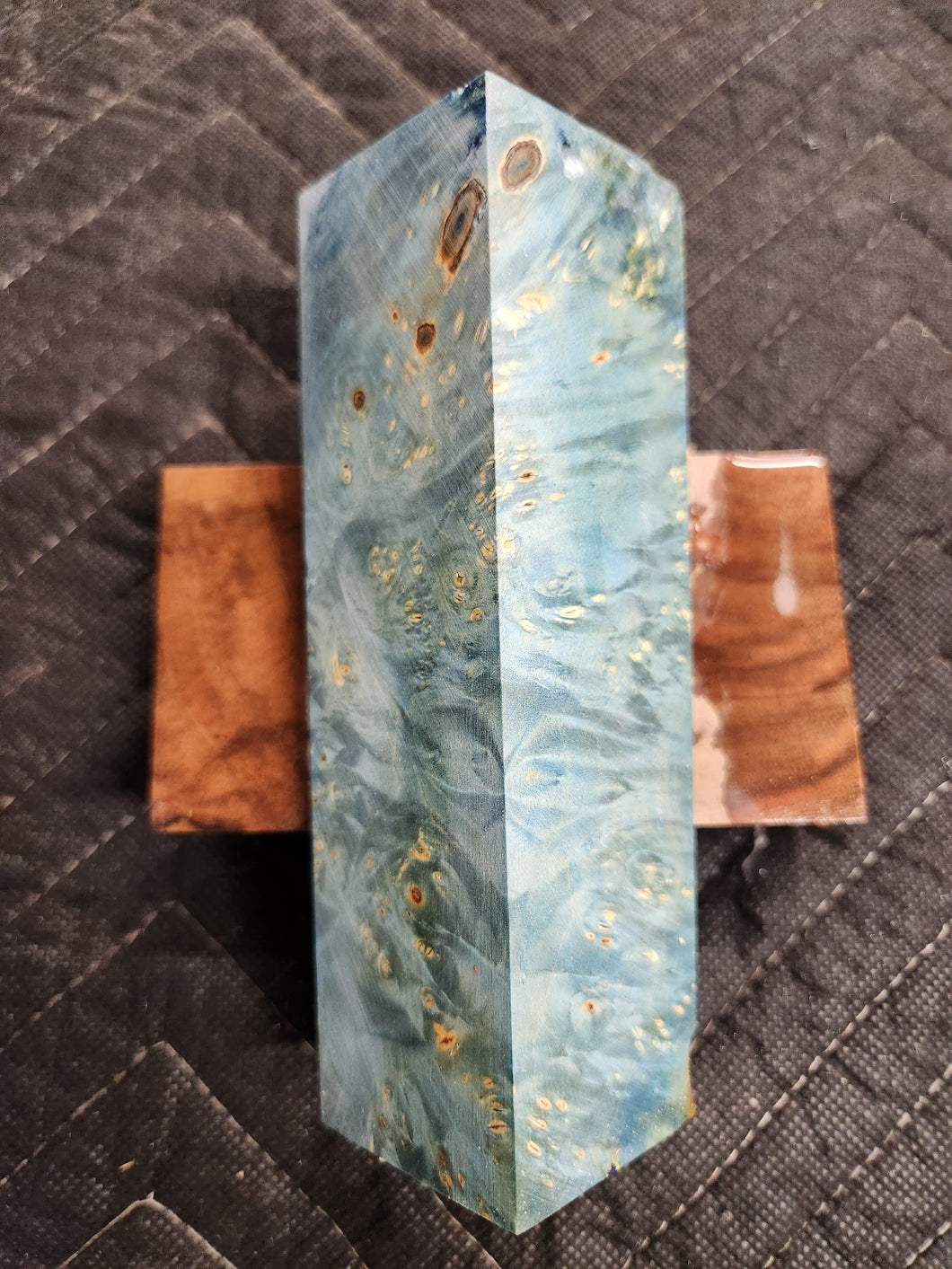 Stabilized box elder burl