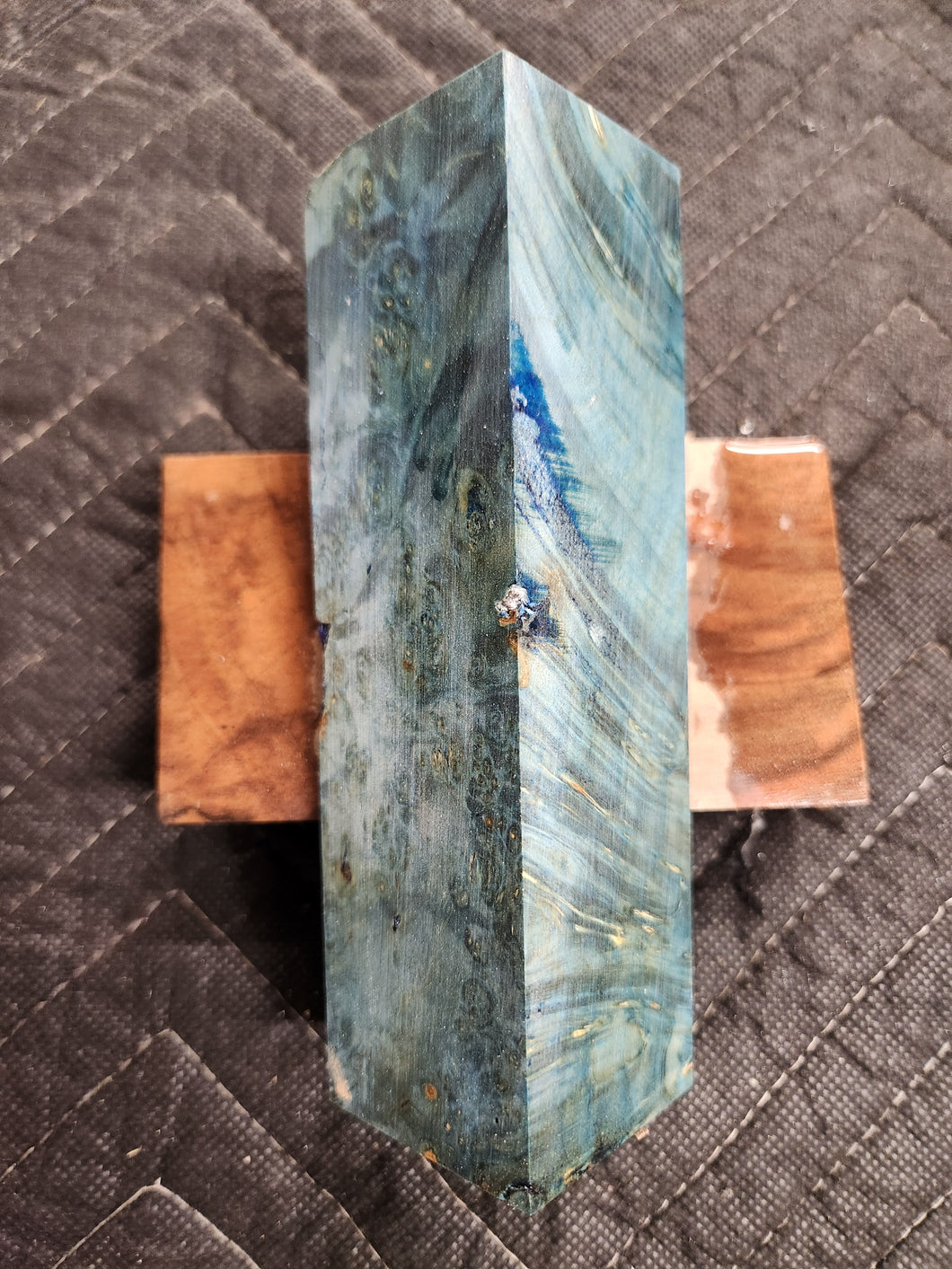 Stabilized box elder burl