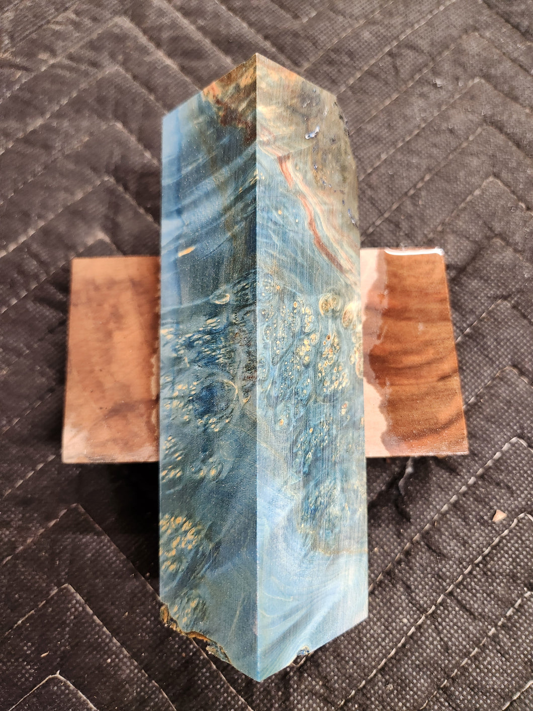 Stabilized box elder burl