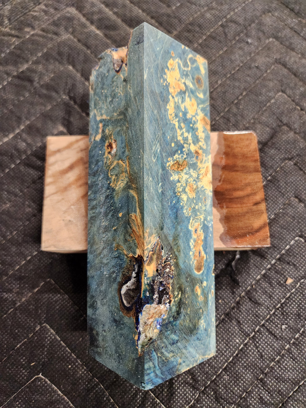 Stabilized box elder burl