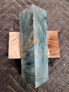 Stabilized box elder burl