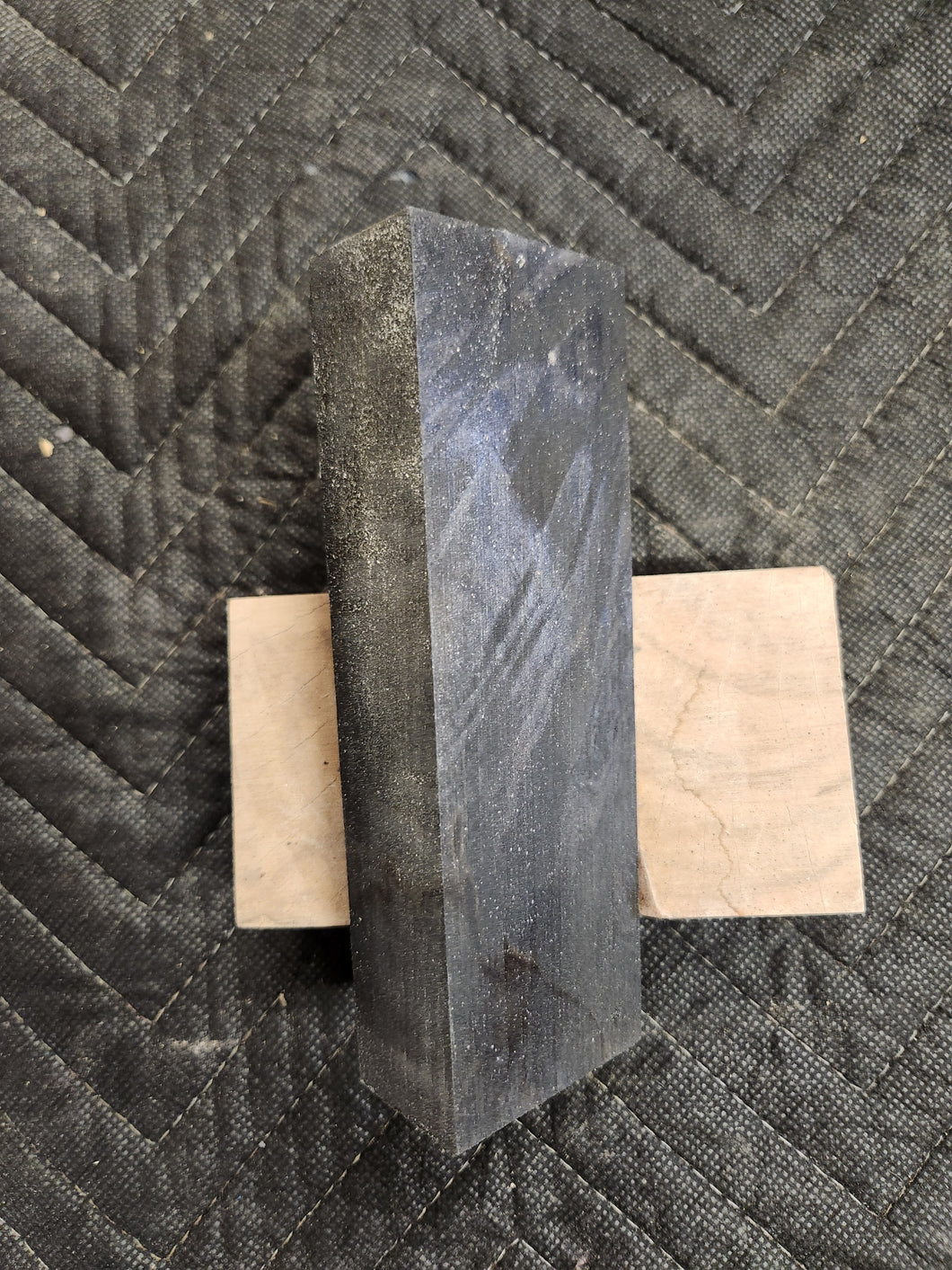 Stabilized cottonwood knife scale