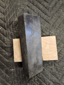 Stabilized cottonwood knife scale