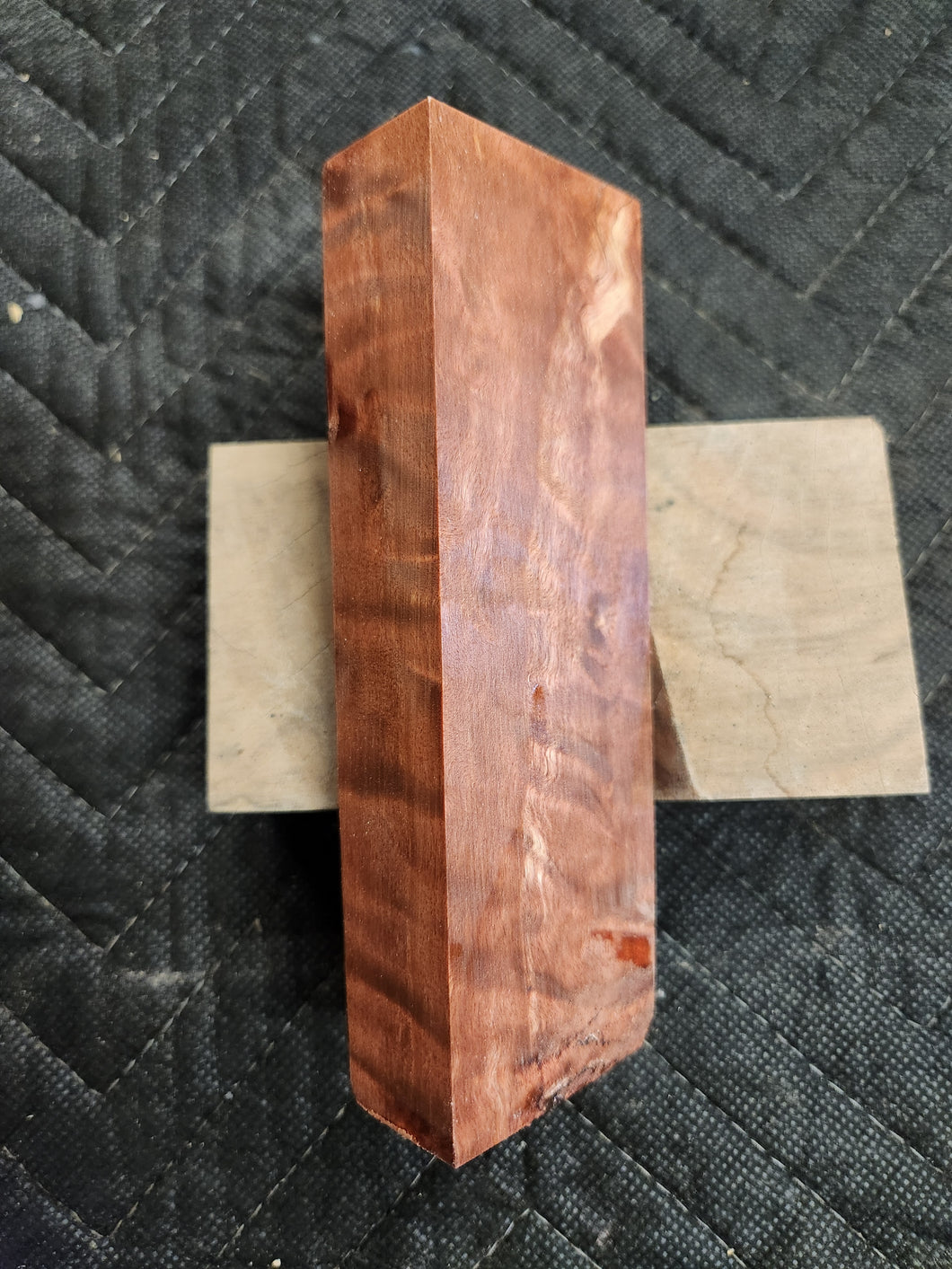 Stabilized cottonwood knife scale