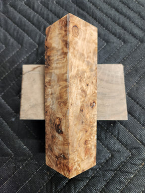 Stabilized Poplar burl