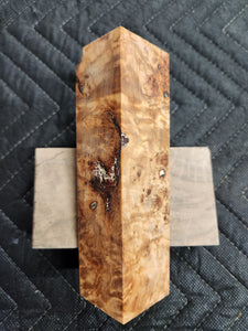 Stabilized Poplar burl