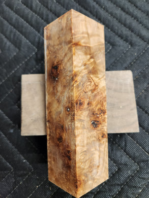 Stabilized Poplar burl