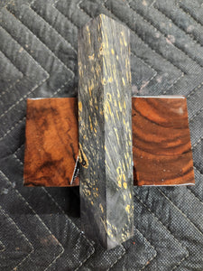 Stabilized box elder burl pen blank