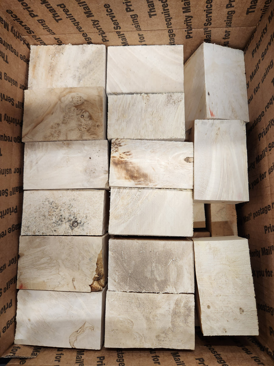 Bottle Stoppers Box Elder Mixed Box