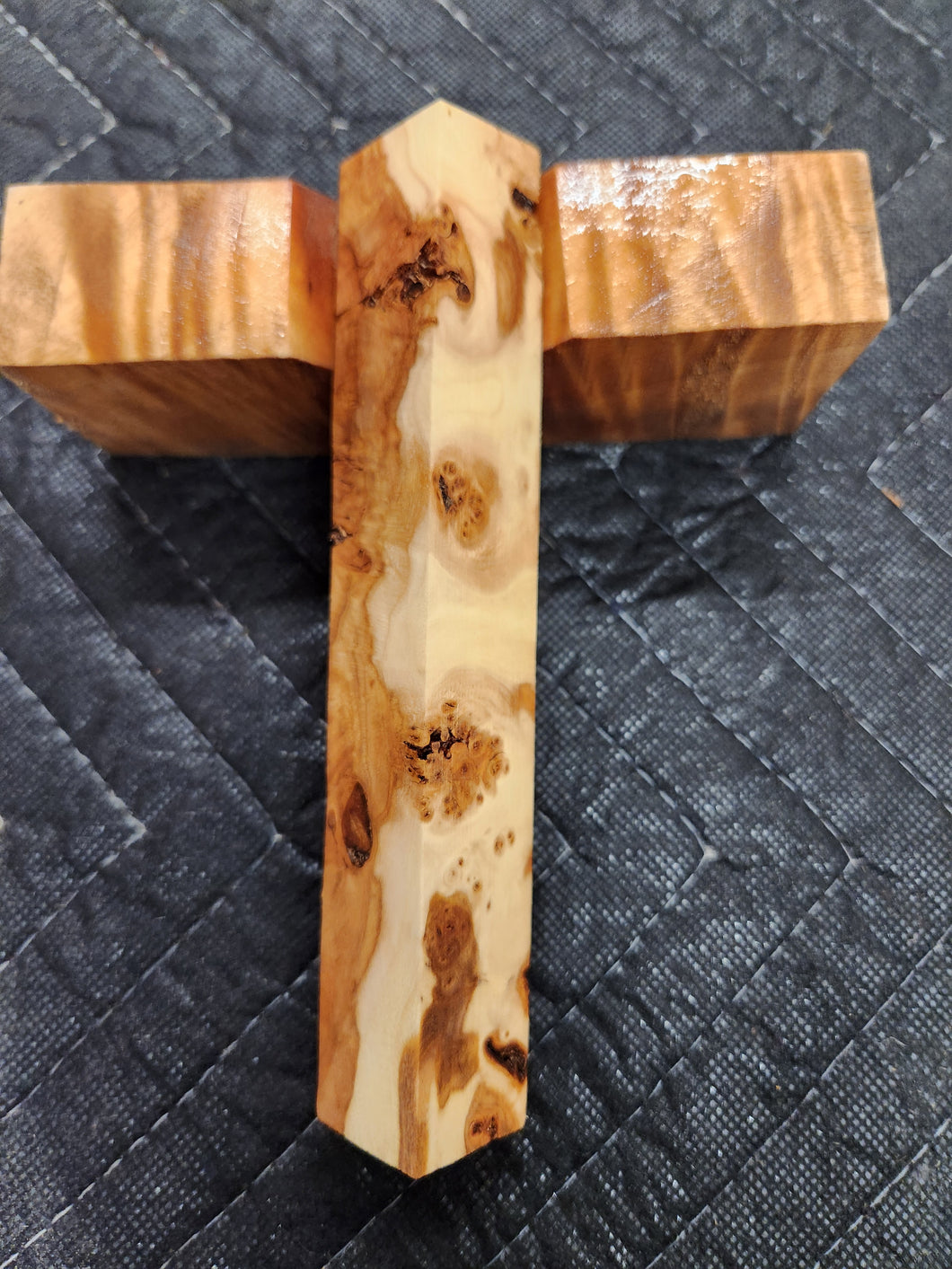 Red Elm burl pen blank