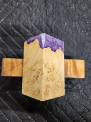 Box Elder burl Bottlestopper