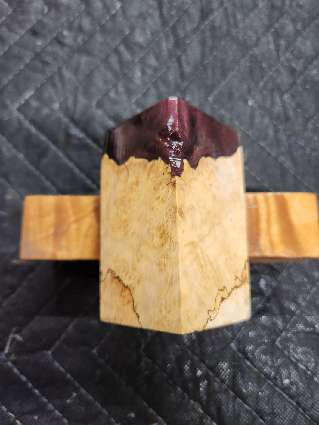 Box Elder burl Bottlestopper