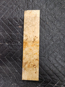 Box elder burl knife scale