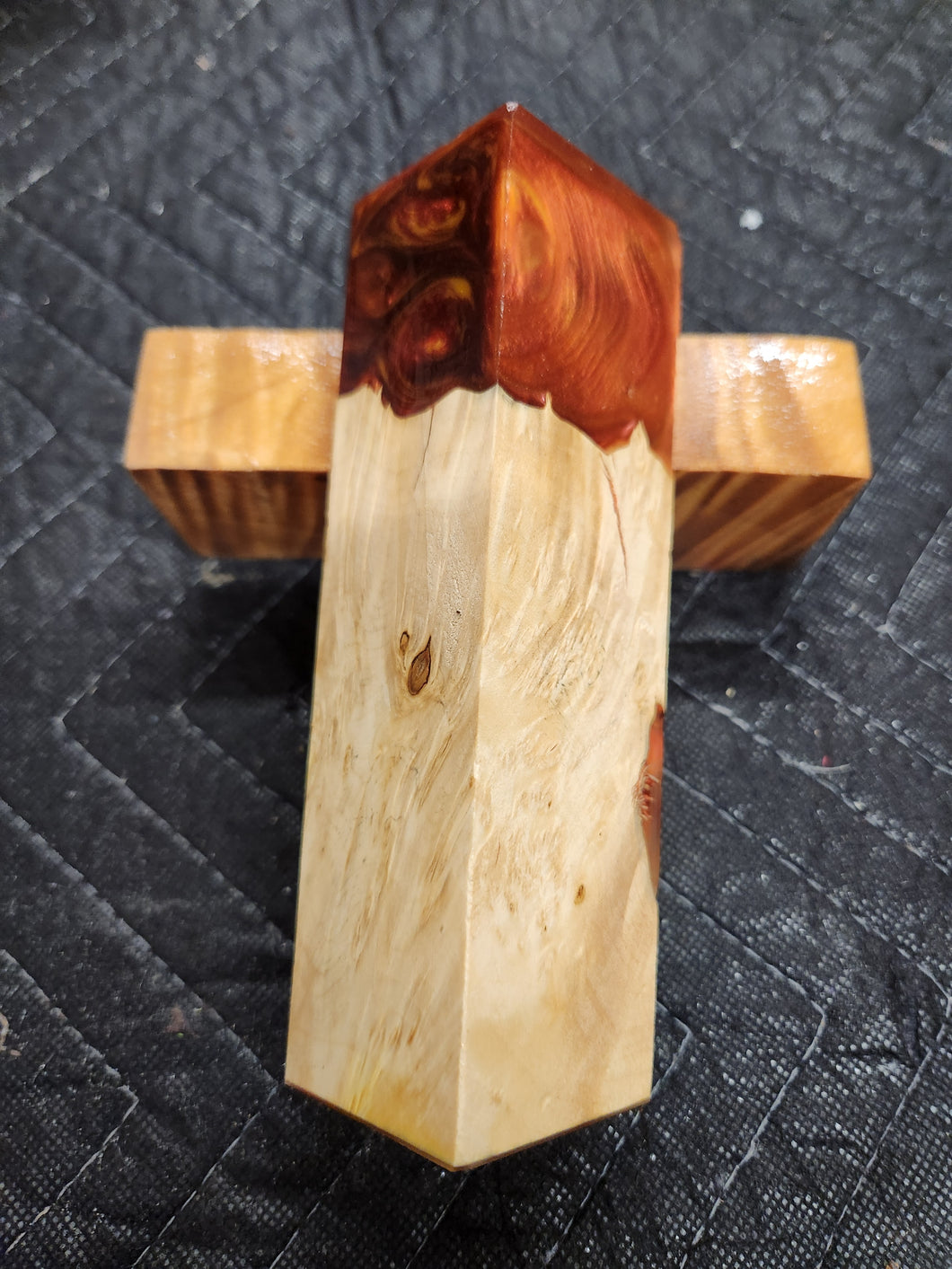 Call block hybrid Box Elder Burl