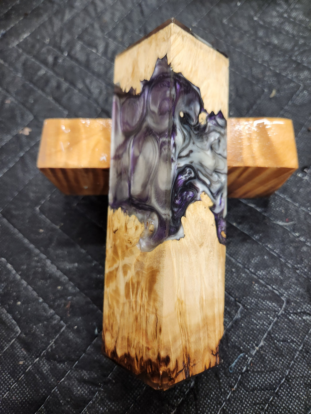 Call block hybrid Box Elder Burl