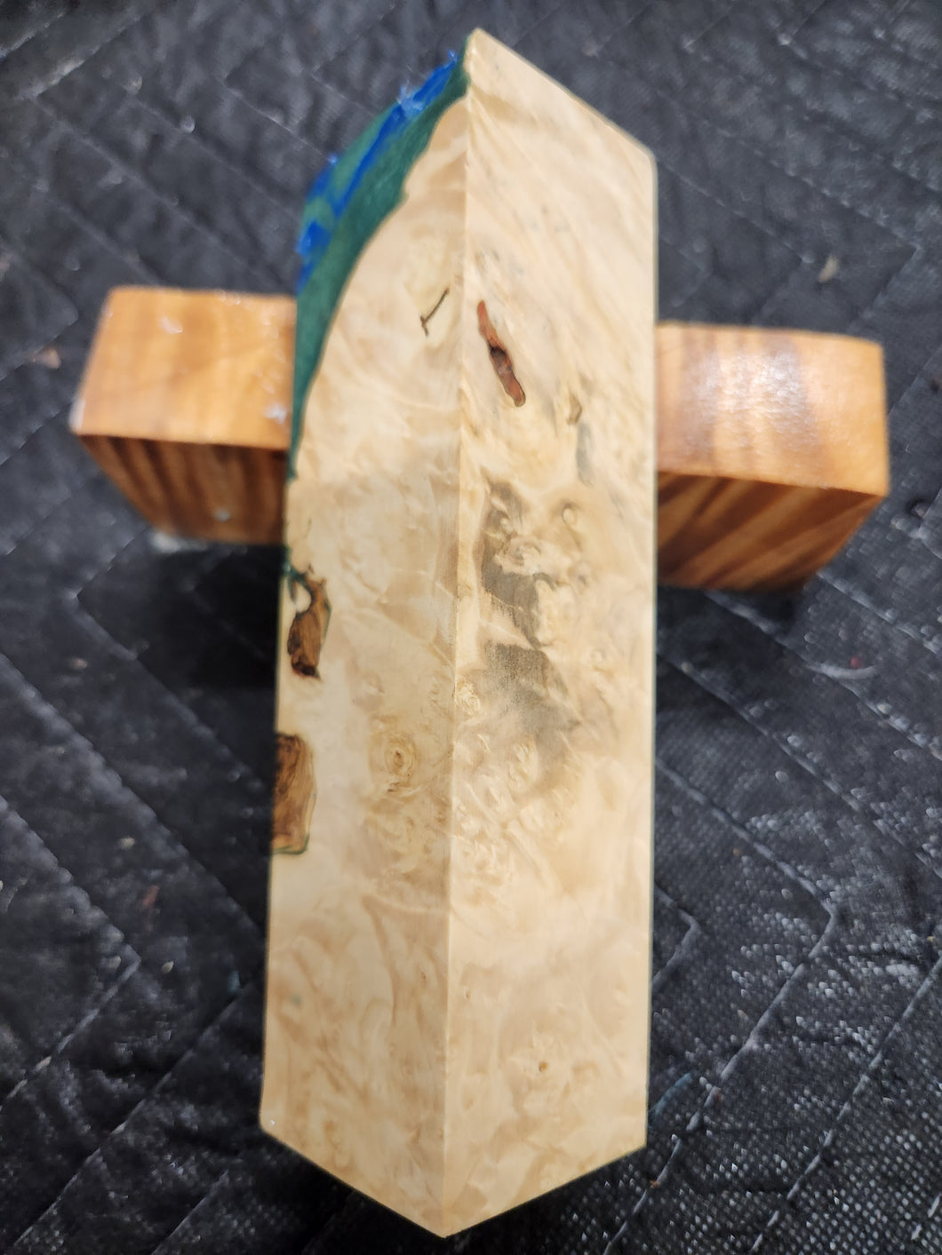 Call block hybrid Box Elder Burl