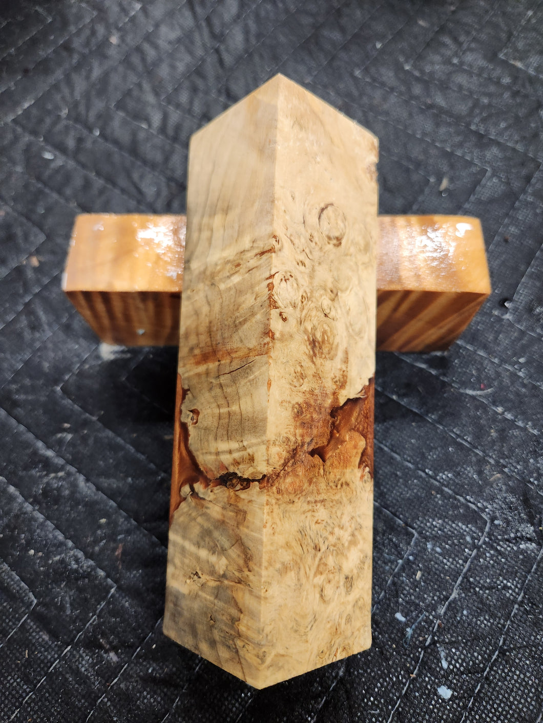 Call block hybrid Box Elder Burl