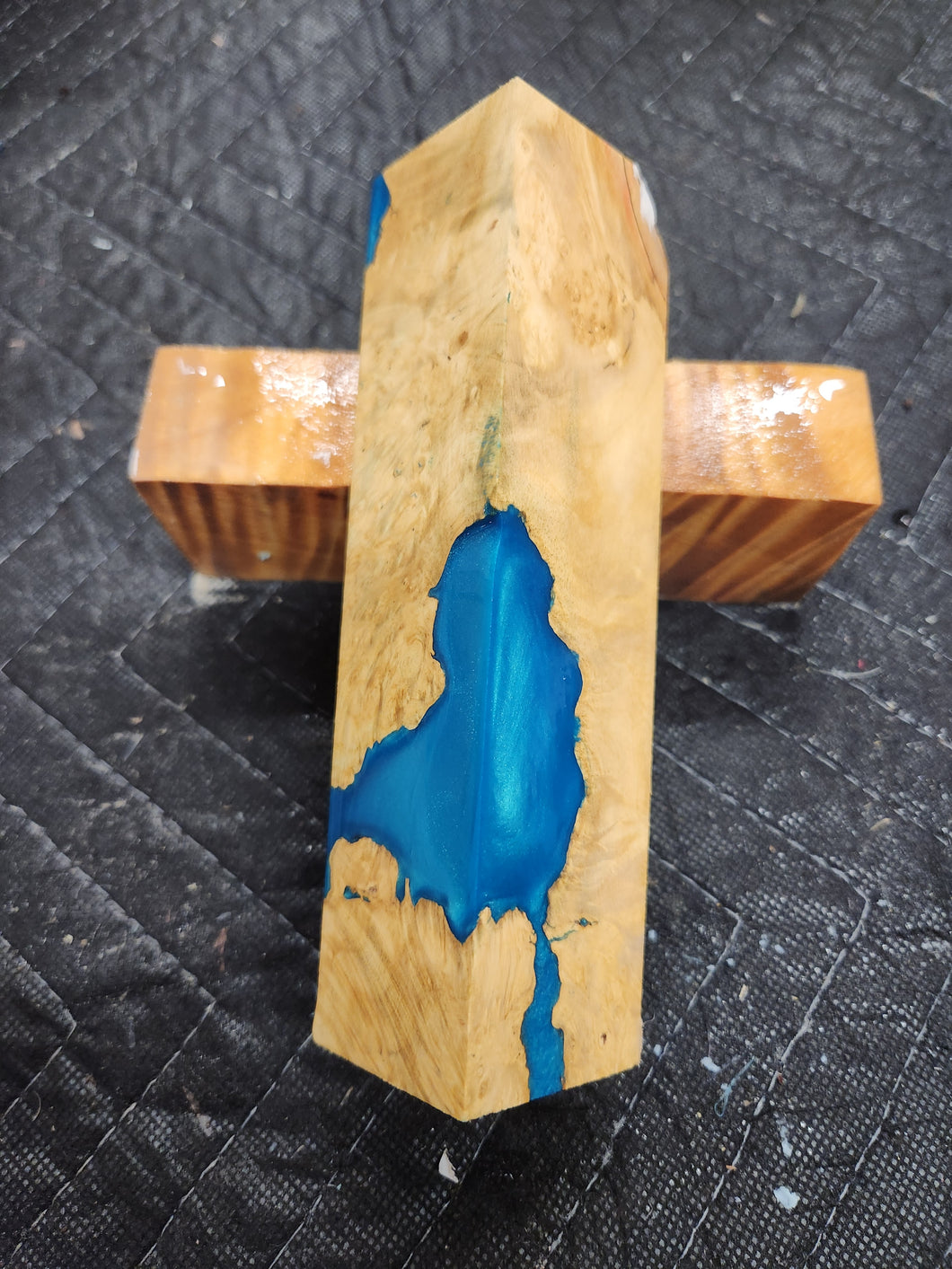 Call block hybrid Box Elder Burl