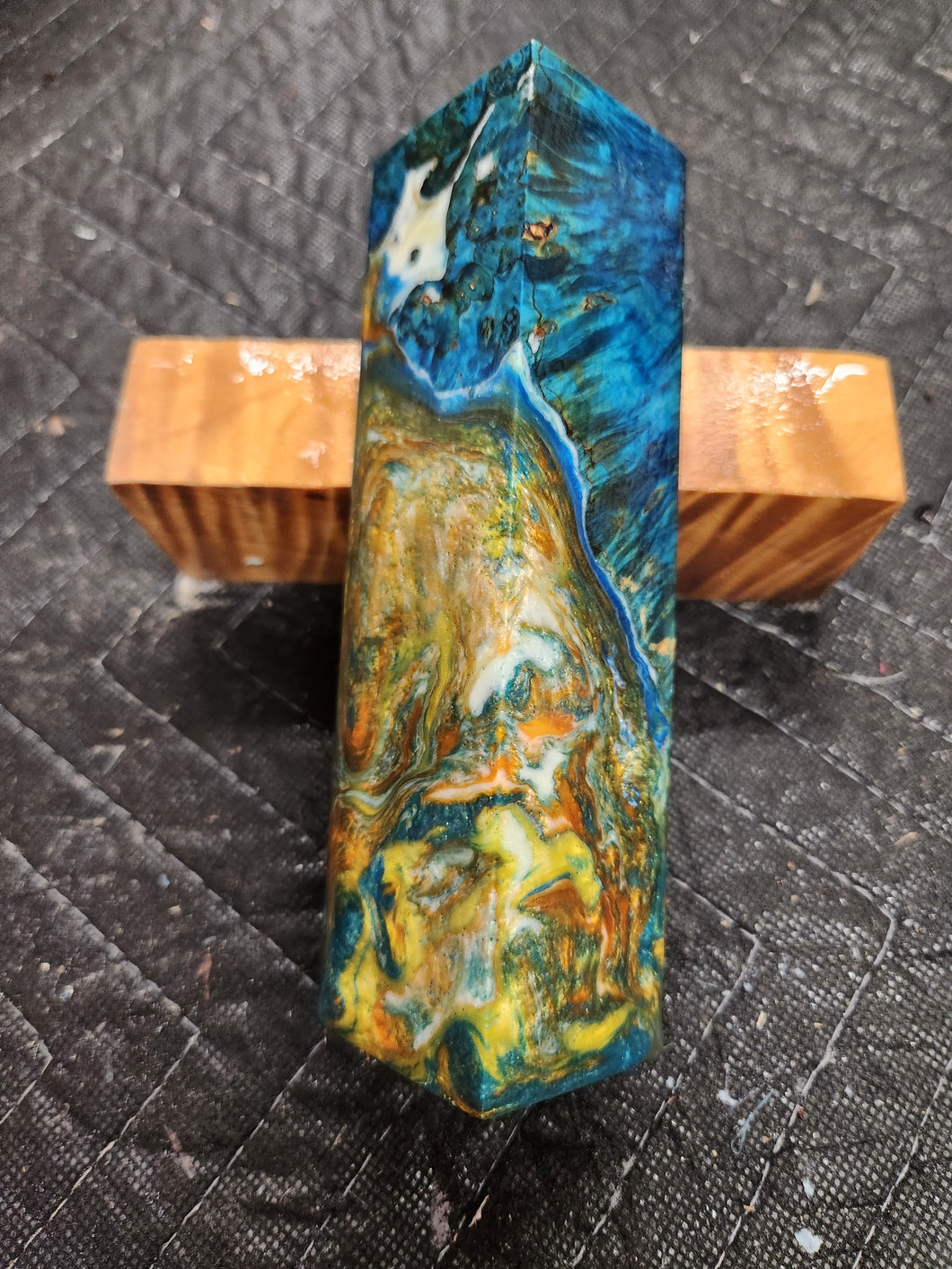 Call block hybrid Box Elder Burl