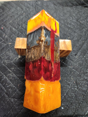 Call block full resin cast