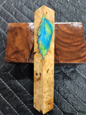 Pen Blank Hybrid Box Elder Burl