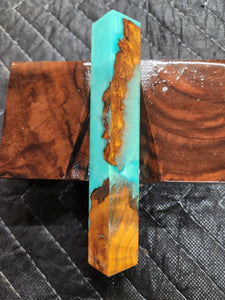Pen Blank Hybrid Chittum Burl