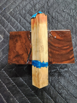 Pen Blank Hybrid Box Elder Burl