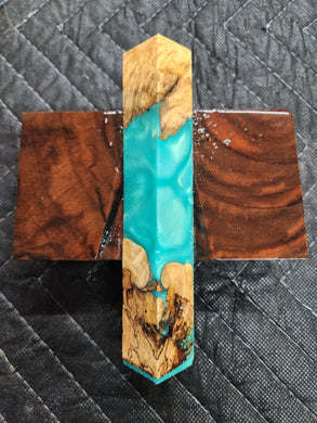 Pen Blank Hybrid Box Elder Burl