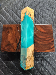 Pen Blank Hybrid Box Elder Burl