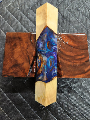 Pen Blank Hybrid Box Elder Burl