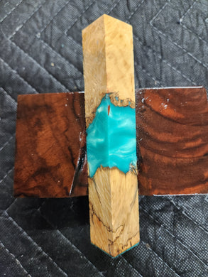 Pen Blank Hybrid Box Elder Burl