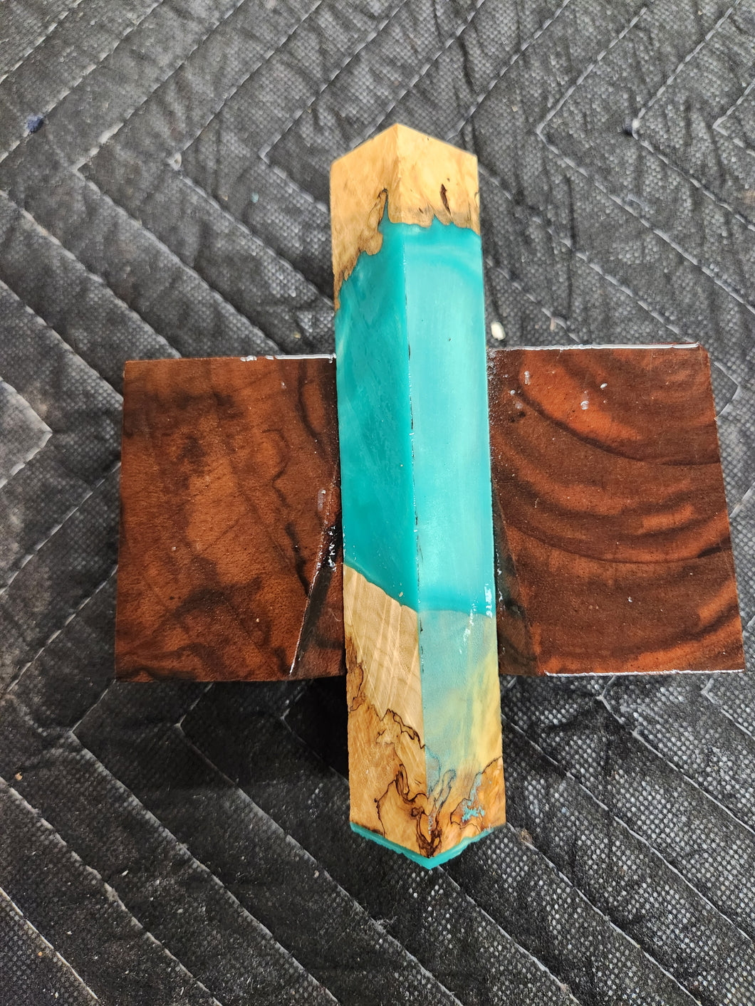 Pen Blank Hybrid Box Elder Burl