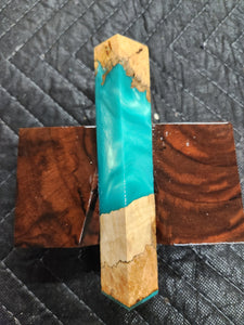 Pen Blank Hybrid Box Elder Burl