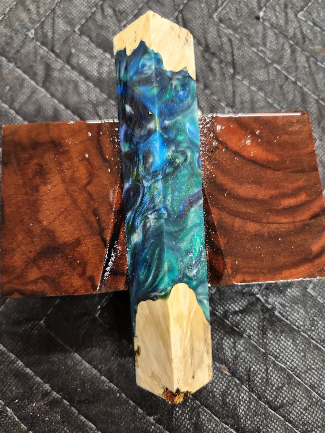 Pen Blank Hybrid Box Elder Burl