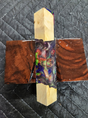 Pen Blank Hybrid Box Elder Burl