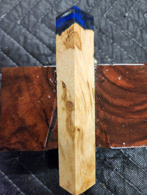 Pen Blank Hybrid Box Elder Burl